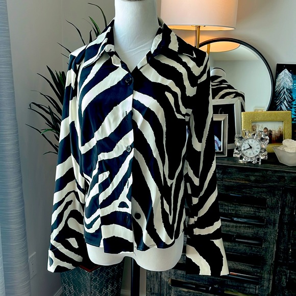 Printed blouse, mint condition - Picture 1 of 3